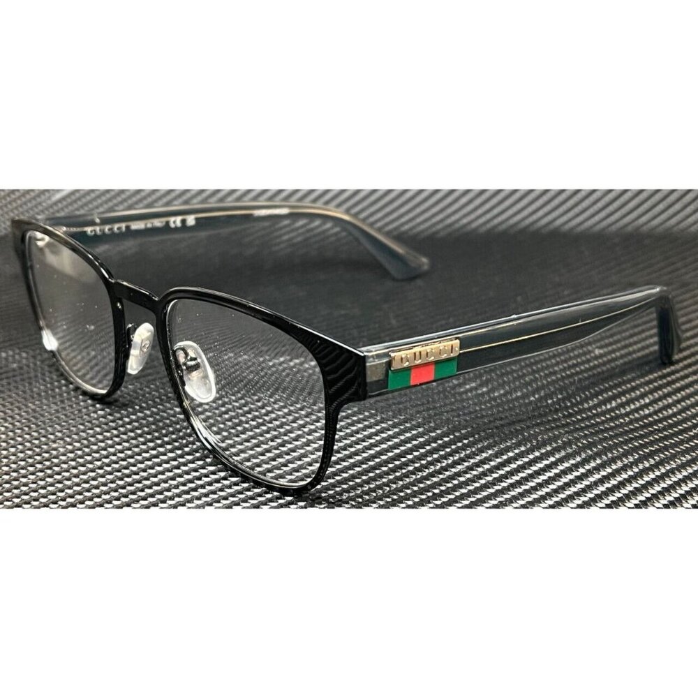 New Gucci Black Men's 52mm Eyeglasses